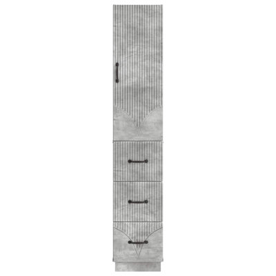 1 -Door 3 -Drawer 2 -Shelf Storage Cabinet