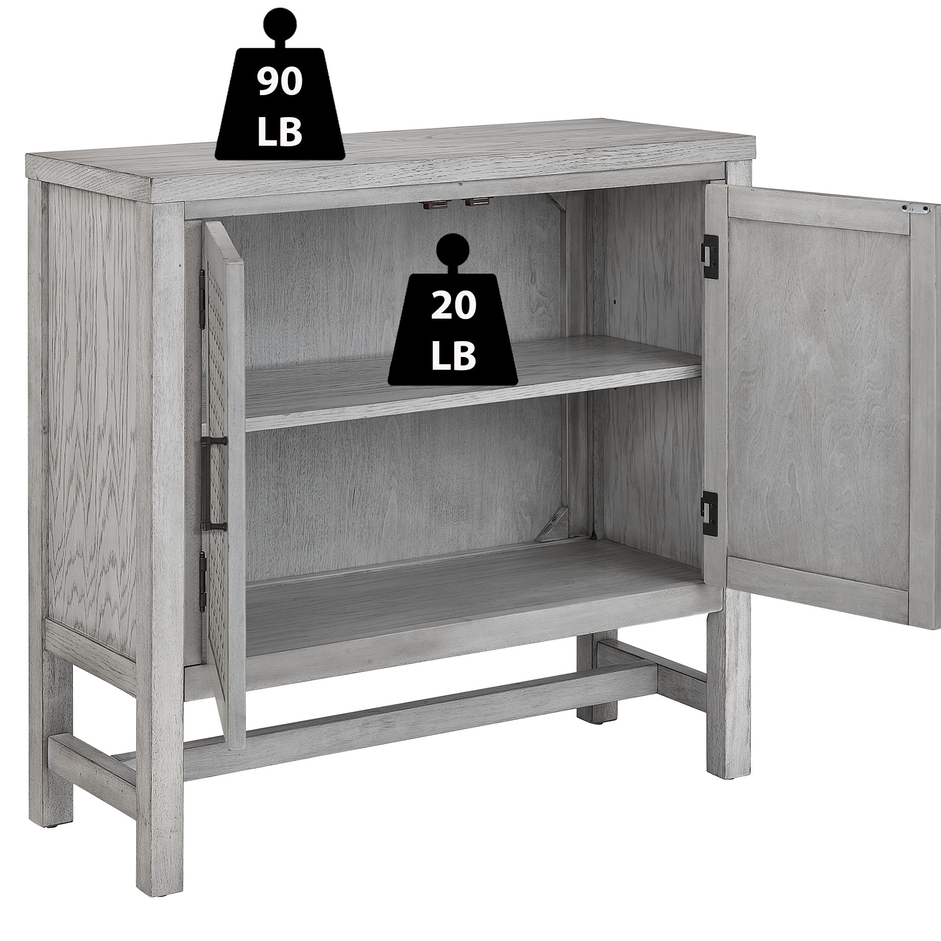 Langley Street® Paisleigh 2 - Door Accent Cabinet & Reviews Langley Street® Paisleigh 2 - Door Accent Cabinet & Reviews