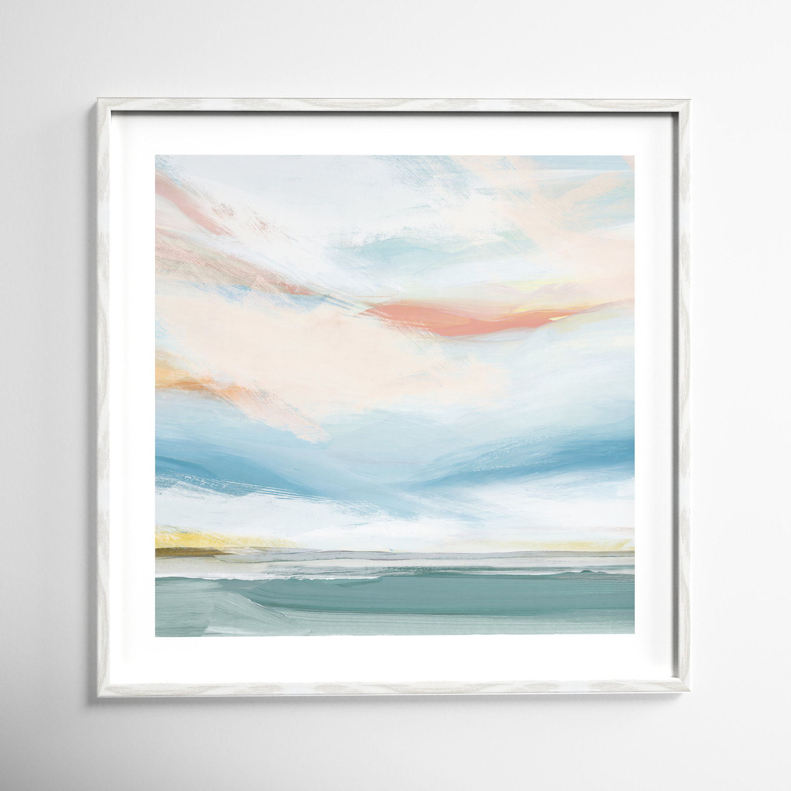 Sweetness I by Isabelle Z -  Print, 33.25" H x 33.25" W x 0.88" D, White Wood Framed Paper