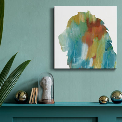 " Painterly Lion "