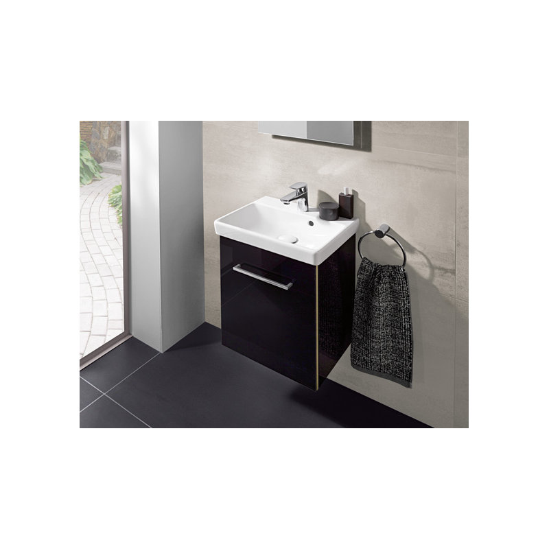 Avento 450mm Wall Mount Vanity Unit, Black