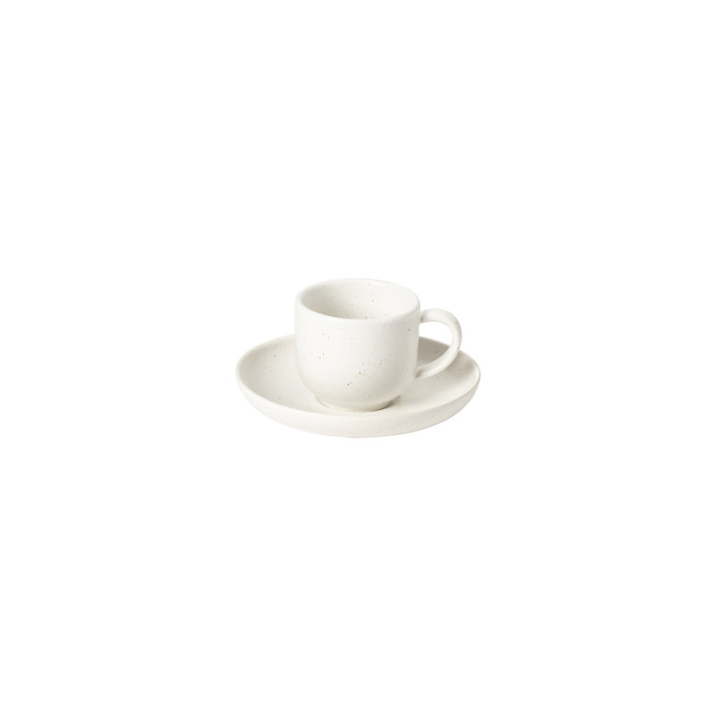 Casafina Pacifica Stoneware Coffee Cup, Salt