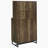 Rustic Oak 2-doors Wine Cabinet
