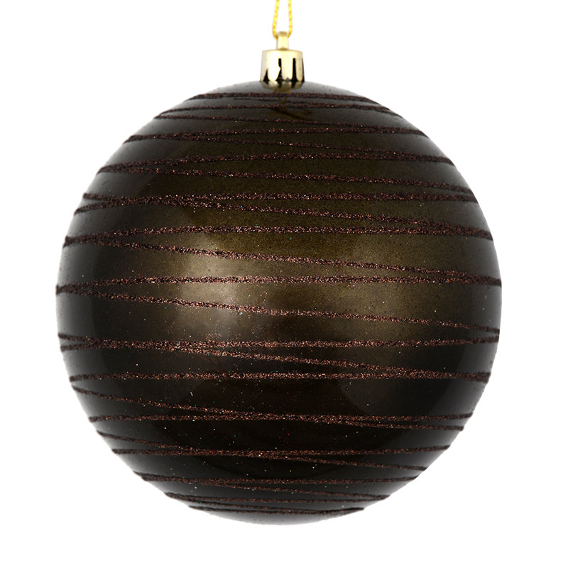 Ornement boule de bonbon, Bronze