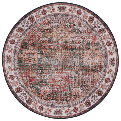 Pashen Performance Machine Washable Oriental Rug