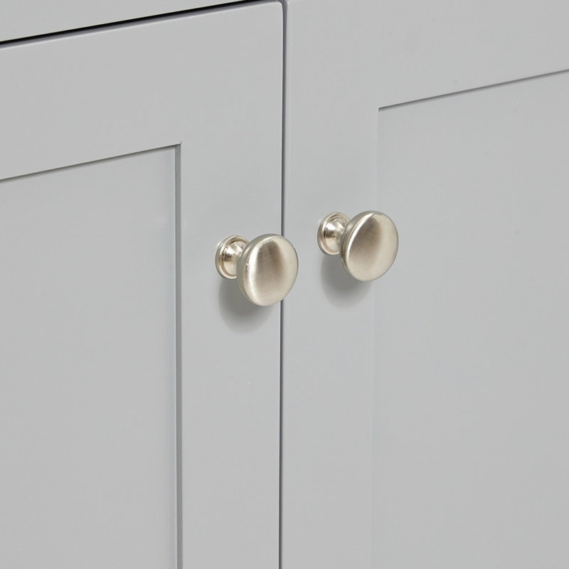 Ensemble de meuble-lavabo simple 43 po Hamlet, gris