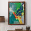 Impression sur toile, "Tropical graphiques II"-88391764-88391767