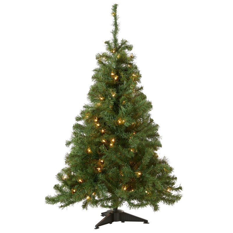 4ft. Kincaid Spruce Tree, Clear Lights
