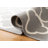Rodgers Hand Woven Flat Weave Banana Silk/Wool/Cotton Geometric Rug in Ivory/Light gray-866437535