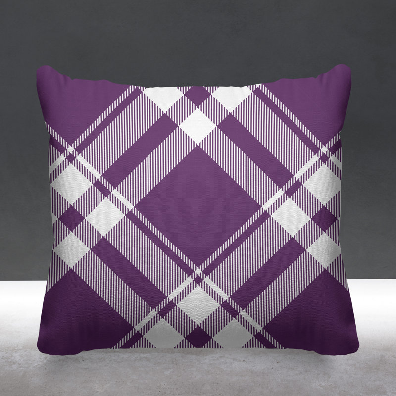 Housse et insert de coussin extérieur d'extérieur, L 19 po x H 19 po, Mauve