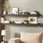 Tablettes flottantes Miami, 60 po de long, tablettes murales robustes en bois-128803167-111448272