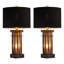 Ensemble de lampes de table 25 "avec deux ports USB et veilleuse Jacolbi (ensemble de 2)-587629733