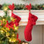 Chaussette de Noël tricotée-1885056660