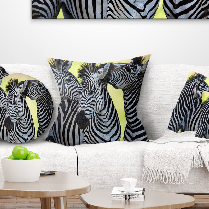 Coussin africain, 16 po x 1 po, Coussin décoratif