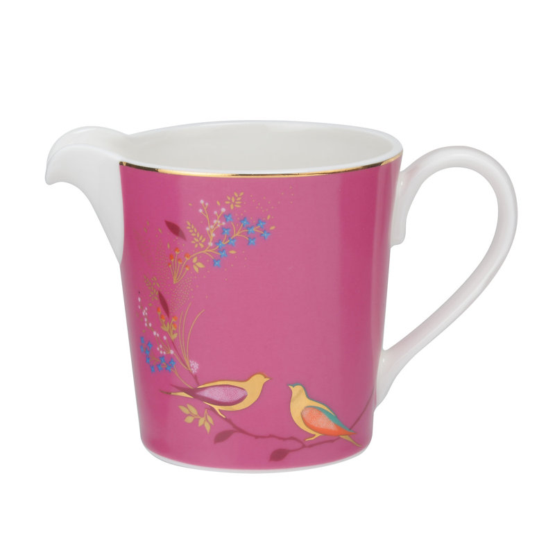 Sara Miller Chelsea Portmeirion Sm Chelsea Collection Creamer 8 oz rose