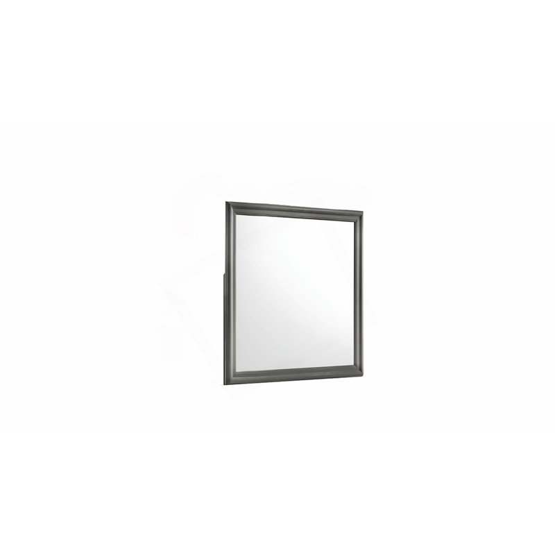 Miroir de style moderne Blaze en bois (seulement miroir)