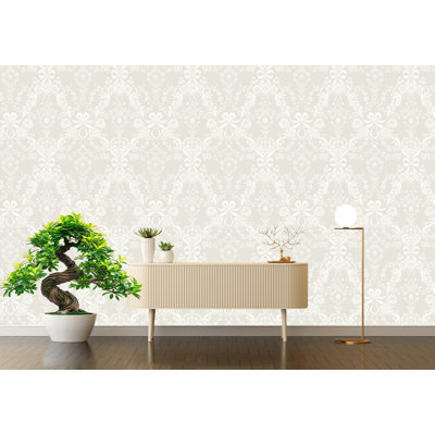 Papier peint texturé non tissé taupe