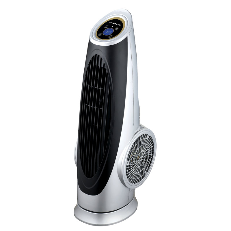 Ventilateur oscillant, argent