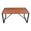 Ler Acacia Rectangular Wood Top Dining Table-29394185