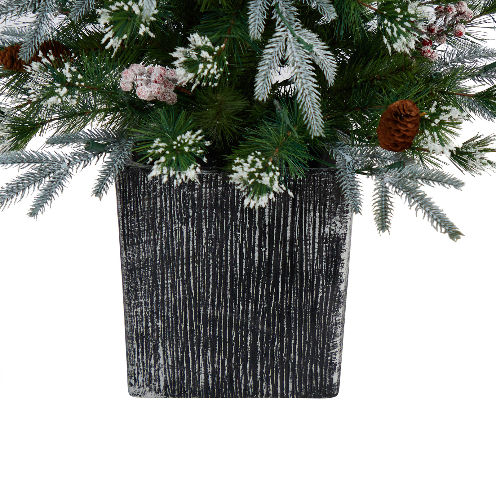 48' Lighted Artificial Christmas Tree