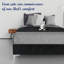 15" Premium Velvet Material Wood Box Spring/Bed Frame, Durable, Stylish, Multi Colour-88932897-88932901