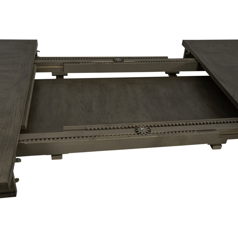 Ensemble de table de salle à manger 6 pièces Aisja avec 4 chaises rembourrées et 1 banc