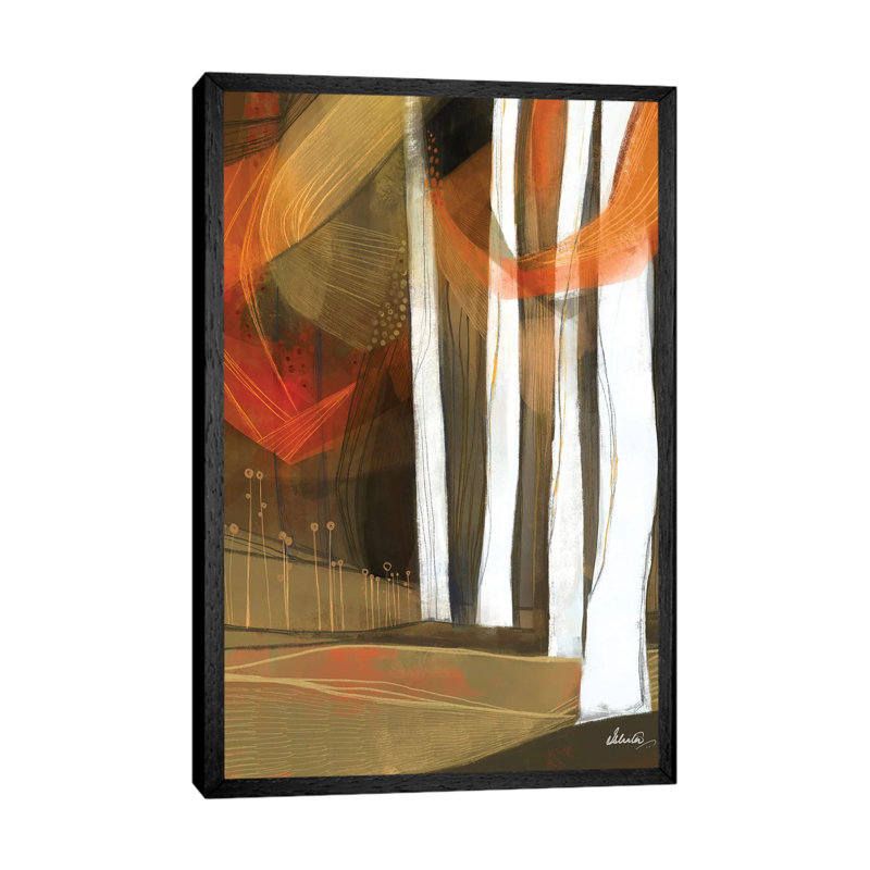 Ethereal Fall Forest by Ishita Banerjee - Gallery-Wrapped Canvas Giclée on Canvas, 66.04 cm H x 45.72 cm W