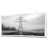 White Floater Framed