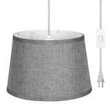 Luminaire suspendu tambour simple à 1 lumière David-John