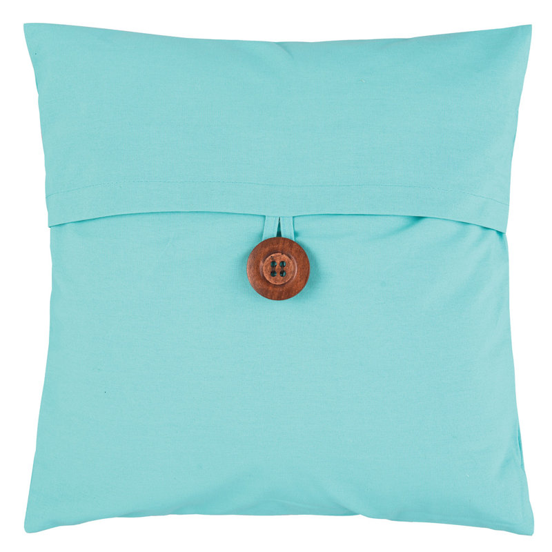 Terrace Medallion Envelope Pillow, Aqua