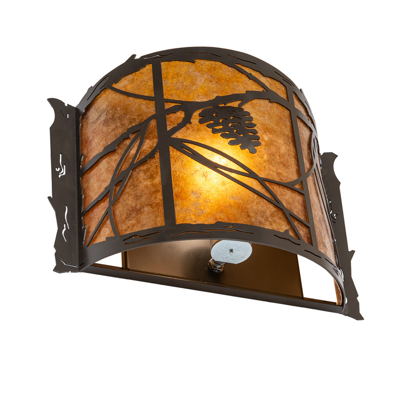 1 - Light Flush Mounted Sconce