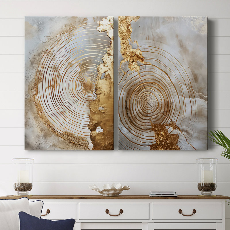 ABSTRACT Series CLXXIV-Premium Gallery Wrapped Canvas -Ready to Hang, 36" H x 48" W