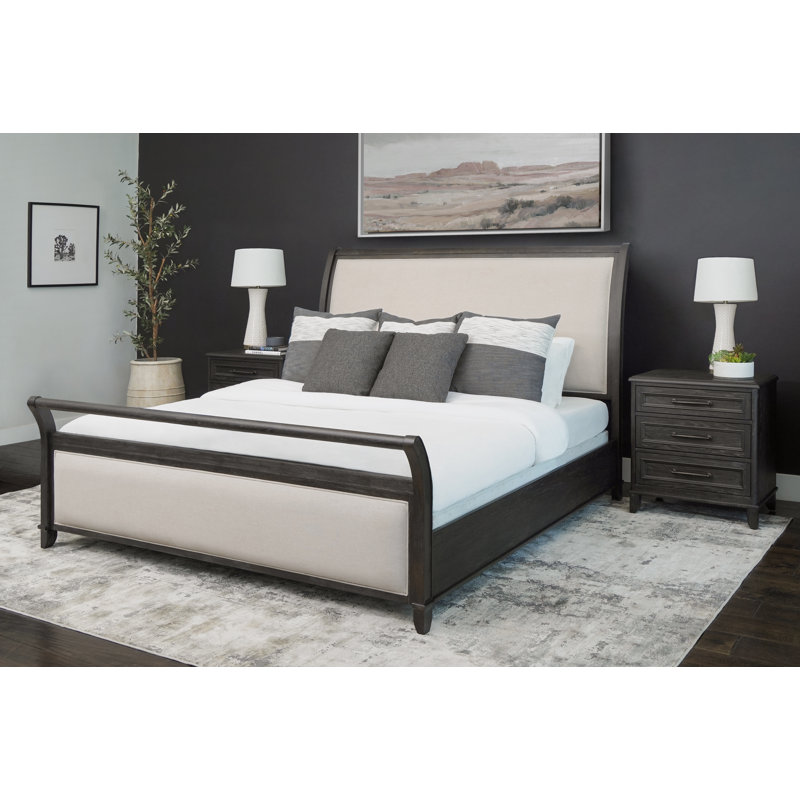 Hammie Solid Wood Piece Bedroom Set, Queen