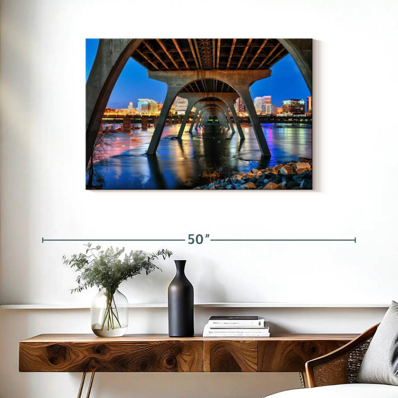 Tergel sous le pont de Manchester, H 24 po x l 36 po