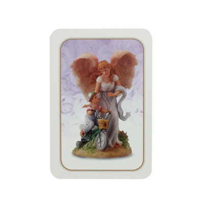 Club Pack of 25 Seraphim Classics 'Why God Made Little Boys' Prayer Cards 3.5"
