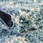 Tapis de couloir contemporain bleu clair / ivoire Modon-71186500