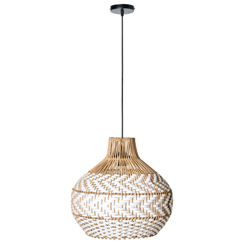 1 - Light Natural Unique/Statement Pendant