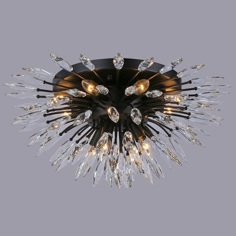 Lustre classique / traditionnel à intensité variable Kirssy, H 18 po x l 46 po x P 46 po, 27