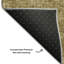 Tapis beige Cerrito AMF559 lavable à la machine de qualité supérieure-103978755