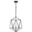 Luminaire suspendu géométrique 3 lumières Kibby