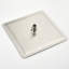 1-Spray Patterns With 2.5 GPM 16 In. Ceiling Mount Fixed Shower Head With 360° Rotation-111969372