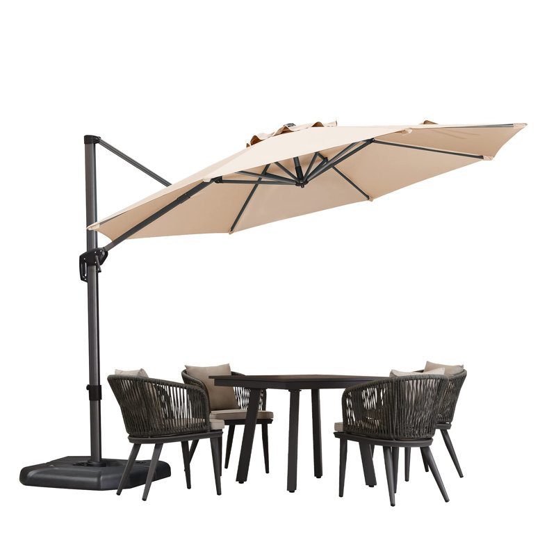 335cm Cantilever Parasol, Beige