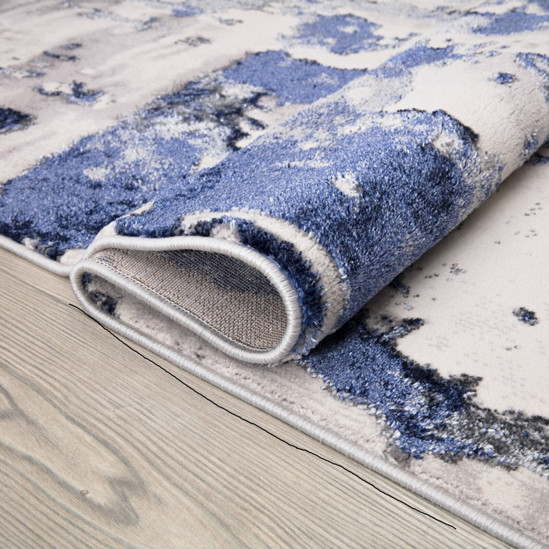 Stockard Abstract Area Rug, Runner 60 x 220cm