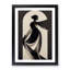 Deco Woman Portrait - Framed Print-1753826207-1753826205