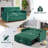 Montevia 3 in 1 Convertible Sleeper Sofa Bed, Velvet Futon Couches, Chaise Lounge for Living Room with Side Pocket-82449871
