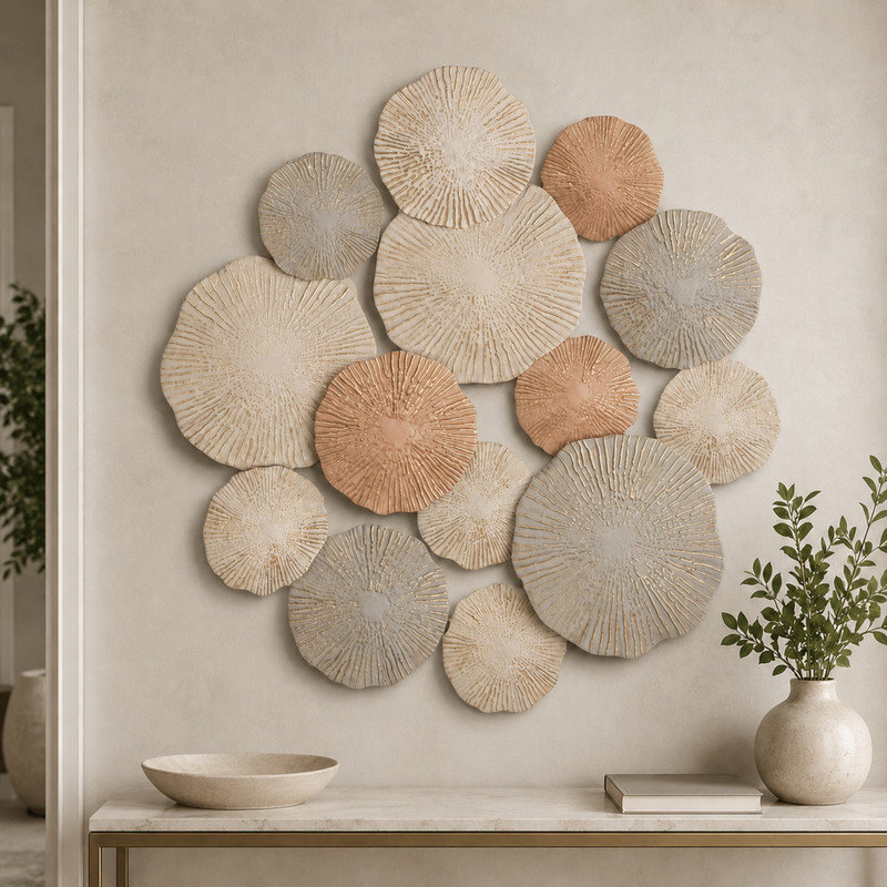 Vivian Round Disc Wall Decor