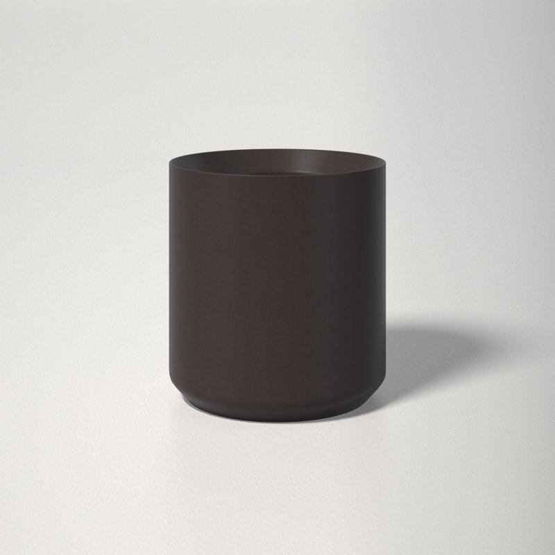 Parsons Handmade Ceramic Pot Planter, Black