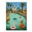 « cowabunga », reproduction sur toile tendue-33556028