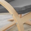 Ashanta Solid Wood Rocking Chair-1577118111