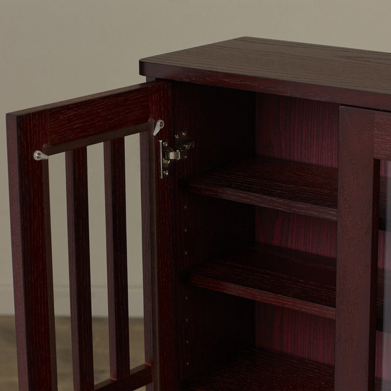 Cabinet de disque multimédia, Cerisier foncé